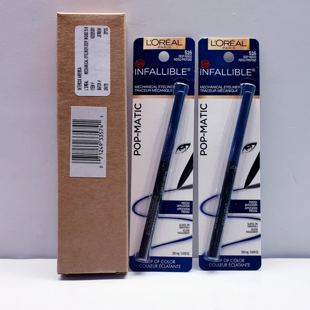 L'oreal Infallible Mechanical Pop-Matic Eyeliner- DEEP INDIGO #516